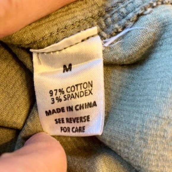 Wishlist Olive Corduroy side button mini size medium - Picture 6 of 6